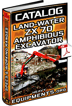 Land & Water ZX70 Amphibious Excavator Catalogue