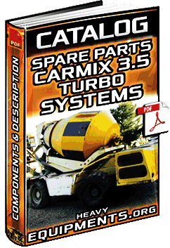 Spare Parts Book for Carmix 3.5 Turbo Concrete Mixer Catalogue