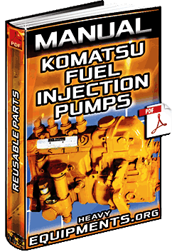 Reusable Parts of Komatsu Fuel Injection Pump Manual