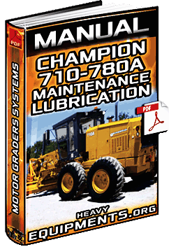 Maintenance & Lubrication for Champion Motor Graders Manual Download