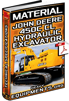 John Deere 450C CL Hydraulic Excavator Material