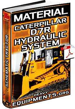 Schematic Caterpillar D7R Track-Type Tractor Hydraulics