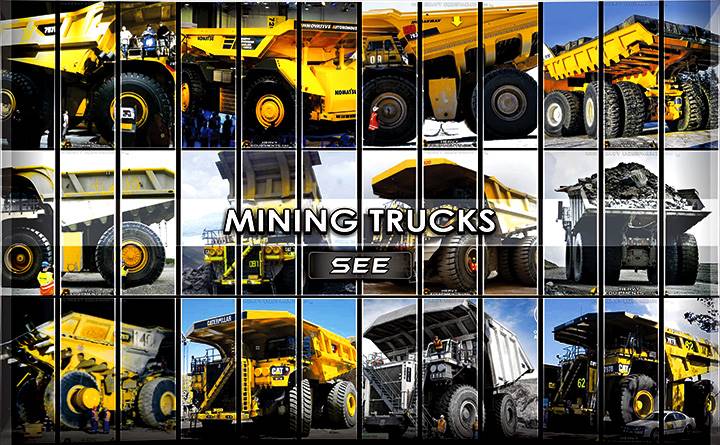 Mining Trucks Photos