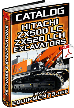 Hitachi ZX500LC & ZX520LCH Hydraulic Excavators Catalogue