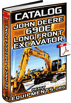 John Deere 690E LC Excavator with Long Front Catalogue