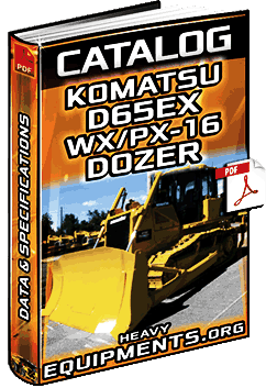 Komatsu D65EX/WX/PX-16 Crawler Dozer Catalogue Download