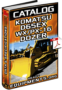 Komatsu D65EX/WX/PX-16 Crawler Dozer Catalogue