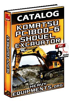 View Catalogue Komatsu PC1800 Hydraulic Shovel Excavator