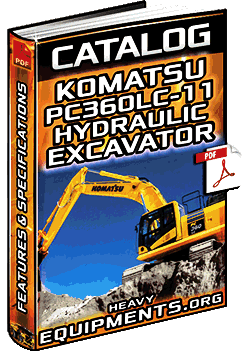 Komatsu PC360LC-11 Excavator Catalogue Download