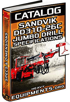 Sandvik DD310-26C Jumbo Drill Catalogue