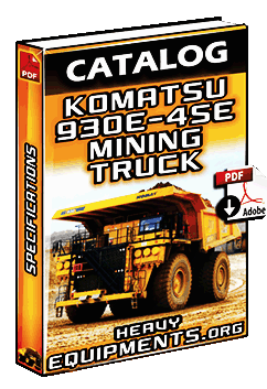 View Catalogue Komatsu 930E 4SE Mining Truck