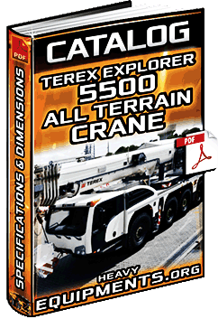 Terex Explorer 5500 All Terrain Crane Catalogue