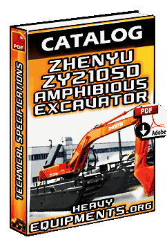 Zhenyu ZY210SD Amphibious Excavator Catalogue Download