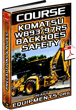 Komatsu WB93/97R-5 Backhoes Safety Course