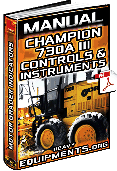 Download Champion 730A III Motor Grader Manual