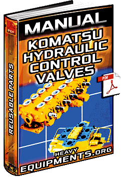 Reusable Parts of Komatsu Hydraulic Control Valves Manual