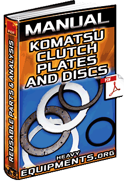 Reusable Parts of Komatsu Clutch Plates and Discs Manual