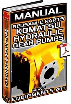 Reusable Parts of Komatsu Hydraulic Gear Pumps Manual