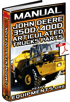 John Deere 350D/400D Articulated Truck Parts Manual