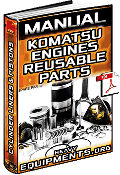 Manual: Komatsu Engines Reusable Parts - Cylinder Liners, Pistons & Piston Rings