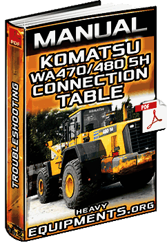 Komatsu WA470 & WA480 5H Wheel Loaders Manual