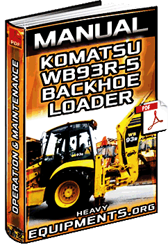 Komatsu WB93R-5 Backhoe Loader Manual