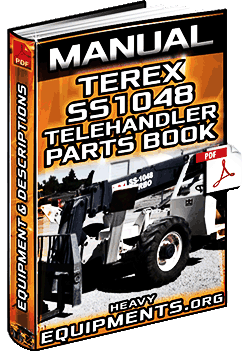 Terex SS1048 Telehandler Parts Book Manual