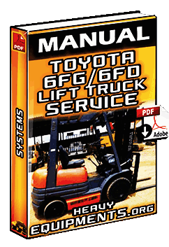 Toyota 6FG 6FD Lift Trucks Service Manual Download
