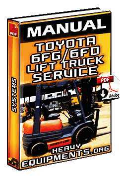 Toyota 6FG 6FD Lift Trucks Service Manual