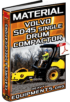Download Volvo SD45 Single Drum Compactor Material