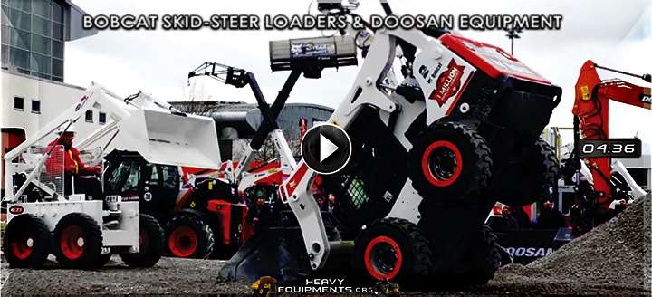 Bobcat Skid-Steer Loaders & Doosan Heavy Equipment Video