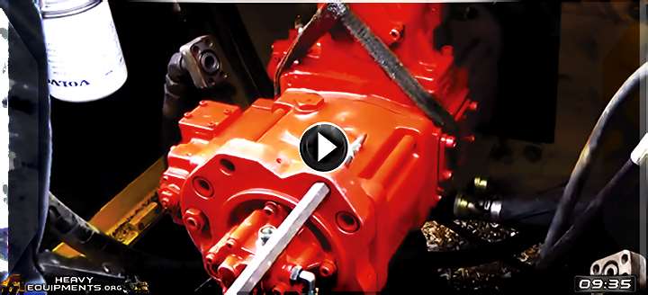 How to Install a Main Hydraulic Pump on the Volvo EC330BLC Excavator Video