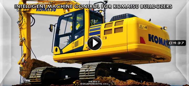 Intelligent Machine Control System for Komatsu Excavators Video