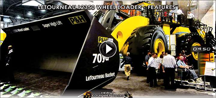 Letourneau L2350 Wheel Loader Video