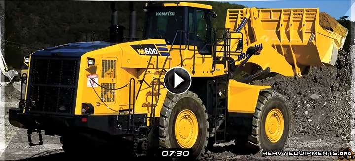 Pre-Operation Inspection on the Komatsu WA600-8 Wheel Loader Video