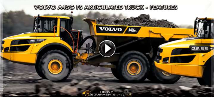 Volvo A45G FS Articulated Dump Truck Video