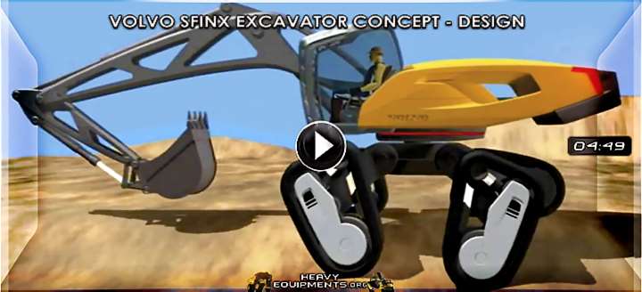 Volvo SFINX Excavator Concept Video