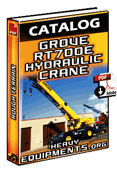 Catalogue: Grove RT700E Rough Terrain Hydraulic Crane