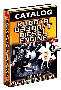 Kubota V3300 and V3300-T Diesel Engines Specs