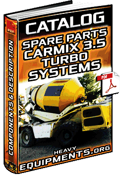 Spare Parts Book for Carmix 3.5 Turbo Concrete Mixer - Components