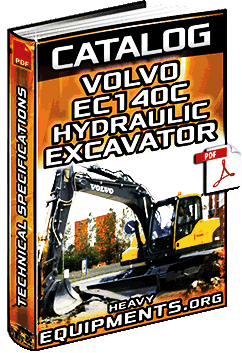 Catalog for Volvo EC140C Hydraulic Excavator – Technical Specifications