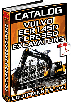 Specalog for Volvo ECR145D & ECR235D Hydraulic Excavators - Specs