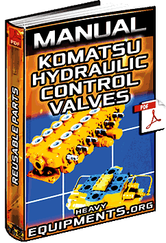 Manual for Reusable Parts of Komatsu Hydraulic Control Valves - Maintenance