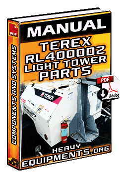 Parts Manual for Terex RL4000D2 Light Tower – Systems, Safety, Chassis & Engine