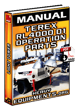Terex Series RL4000D1 Light Tower – Operation, Service & Parts Manual