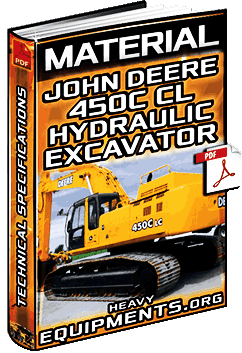 Material: John Deere 450C CL Hydraulic Excavator - Technical Specifications