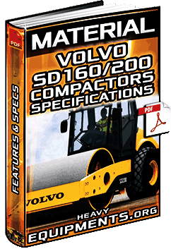 Volvo SD160 & SD200 Soil Compactors – Features & Technical Specifications