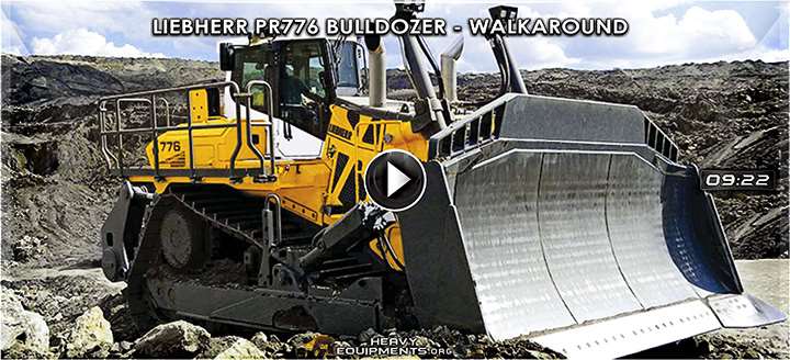 Liebherr PR776 Bulldozer – Walkaround & Features Video