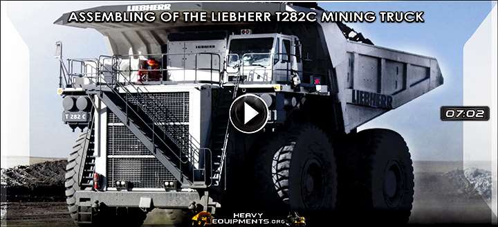 Video for Assembling of the Liebherr T282C Mining Truck in Australia