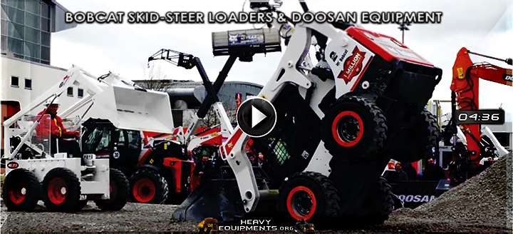 Video: Bobcat Skid-Steer Loaders & Doosan Heavy Equipment - Exhibition